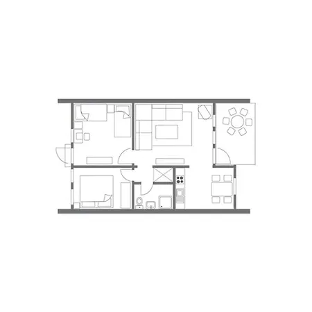 Ferienwohnpark Satteldachhaus Typ 9 Sd 61